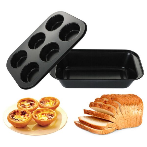 5pcs Carbon Steel Bakeware Set - Image 4