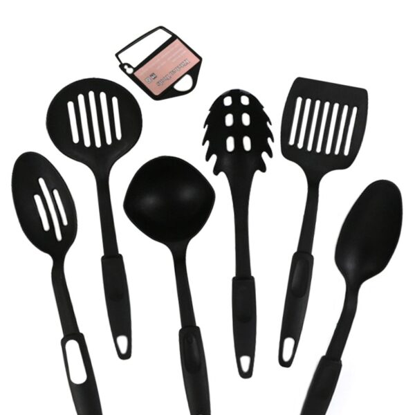 Black 6pcs/set Kitchen Utensils Set