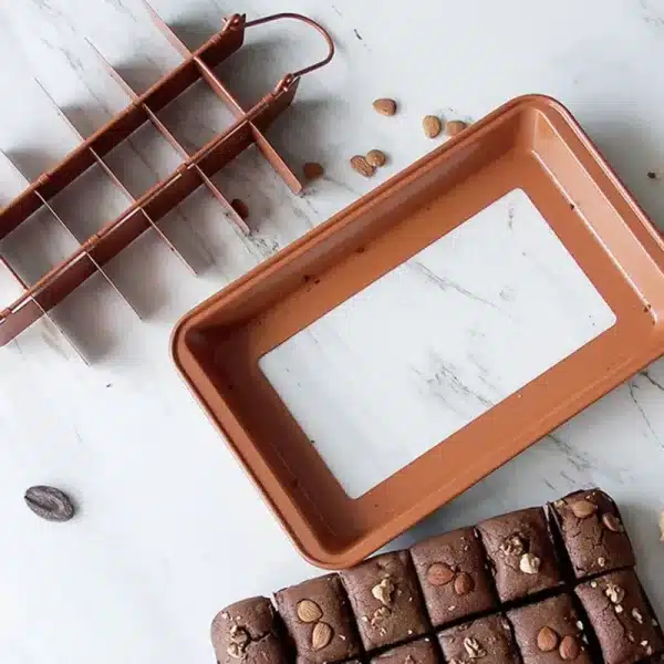 Brownie Pan with Divider Non Stick - Image 4