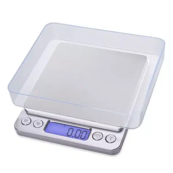 Portable Digital Kitchen Scales 500g 3kg