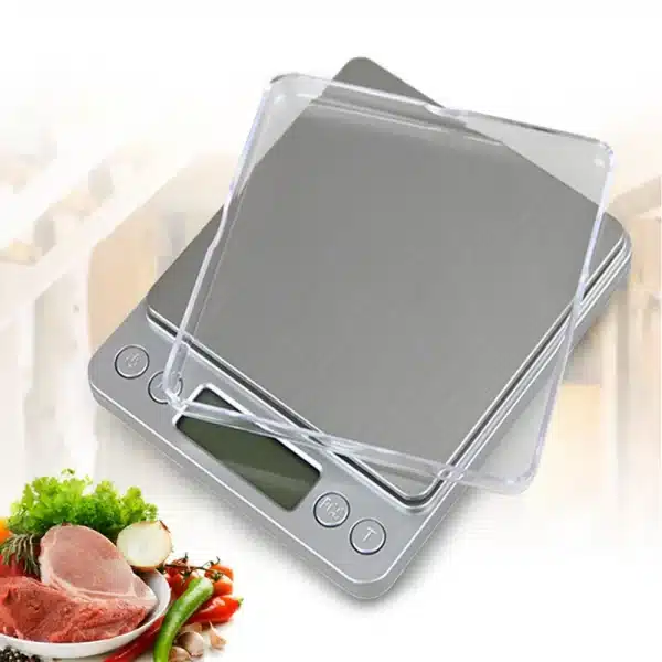 Portable Digital Kitchen Scales 500g 3kg - Image 3