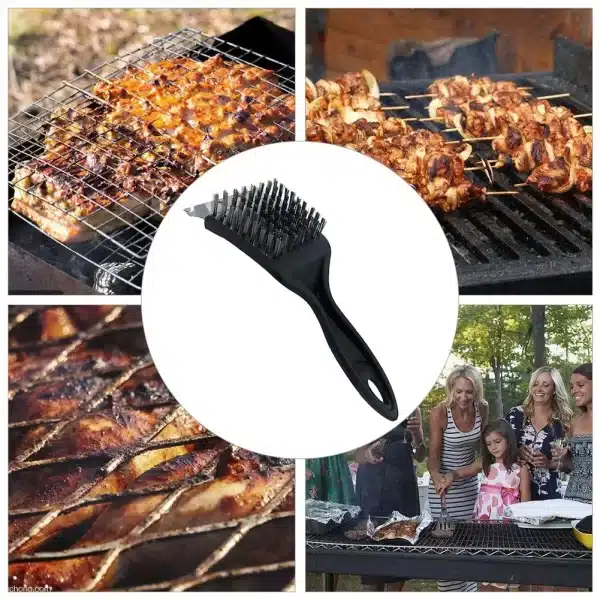 Stainless Steel Grill BBQ Cleaning Brush - Image 3