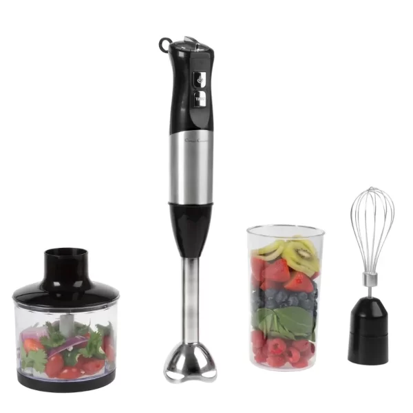 Immersion Blender 4-In-1 6 Speed Hand Mixer Classic Cuisine - Image 3