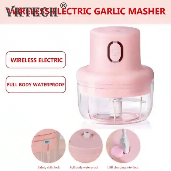 USB Wireless Electric Garlic Masher - Image 3