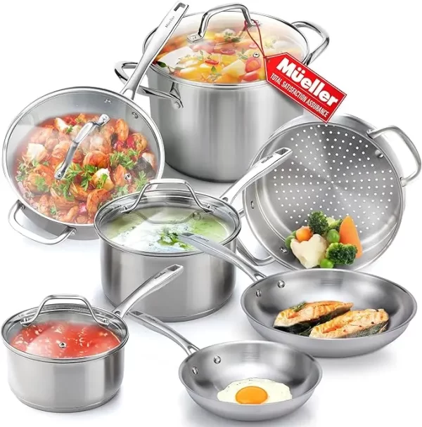 Mueller Pots and Pans 17-Piece or 11-Piece Set - Image 8