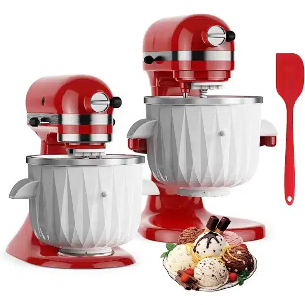 2 Quart Frozen Ice Cream Maker for Kitchenaid