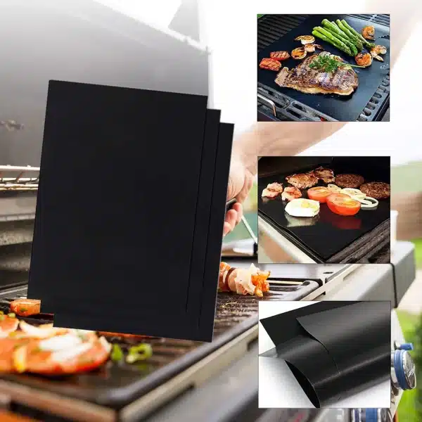 Premium BBQ Grill Mat 1-6PCS Non-stick - Image 3