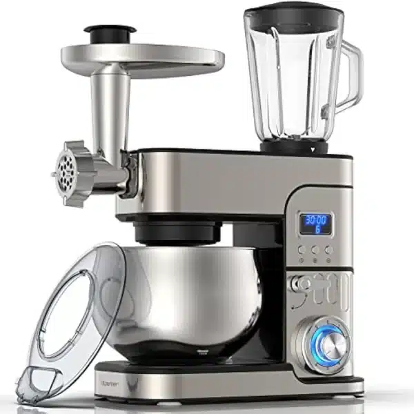 6-IN-1 Stand Mixer, 1200W LCD Display