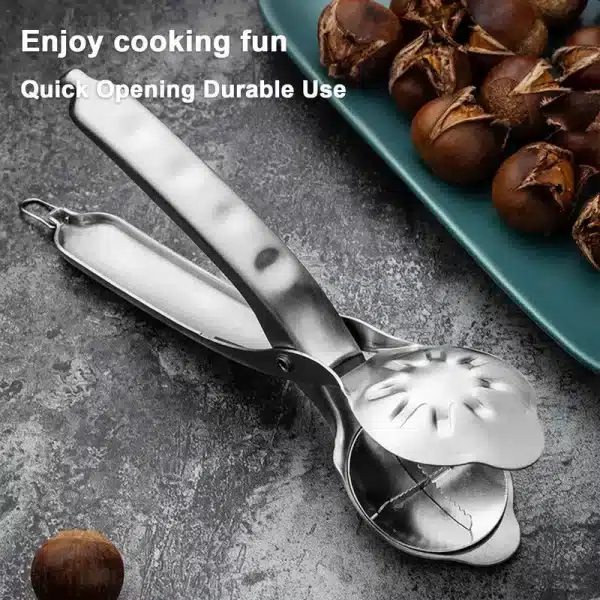 Stainless Steel Multifunctional Chestnut Opener - Image 5