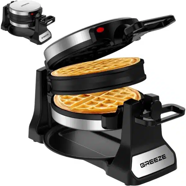 Greeze Double Belgian Waffle Maker