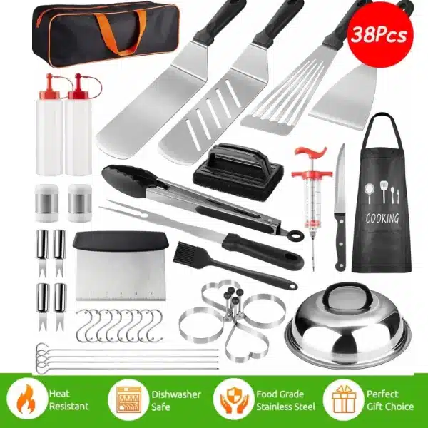 Griddle Accessories Kit. 38PCS