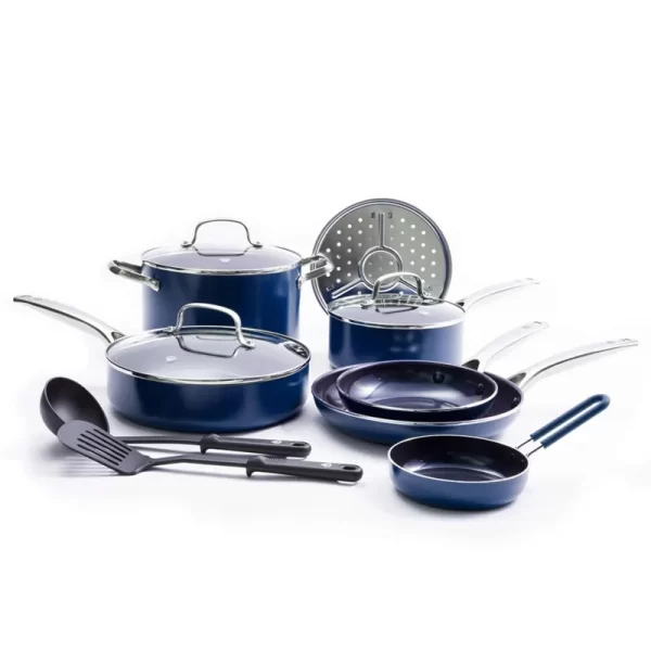 Blue Diamond 12-Piece Cookware Set