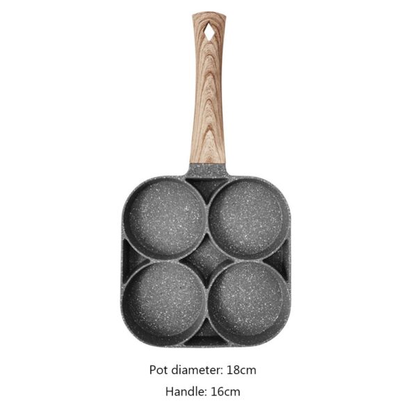 2/4 hole Non-Stick Frying Pan - Image 6