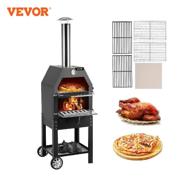 VEVOR  Outdoor 12" Wood Fried Pizza Oven