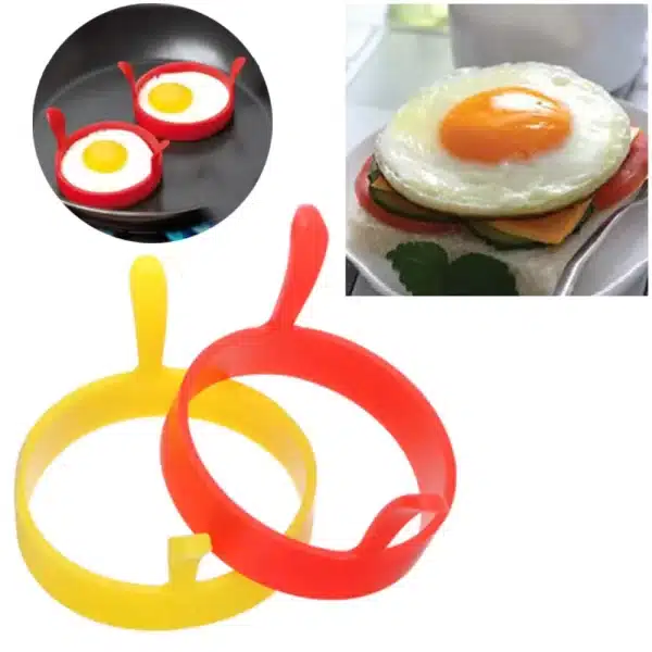 Round Silicone Egg & Pancake Shape Mold  Silicone - Image 4