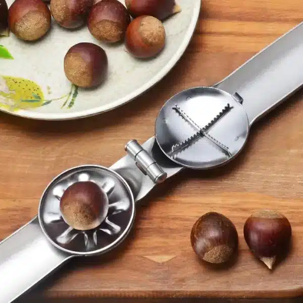 Stainless Steel Multifunctional Chestnut Opener - Image 4