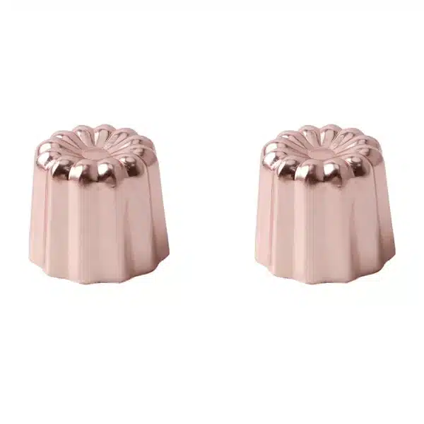 1/2/5PC Mini Canelé Mold Non-stick Aluminum Alloy Chocolate Pudding Jelly Dessert Molds - Image 8