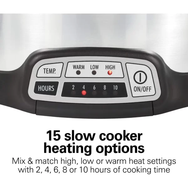 Hamilton Beach 6 Quart Programmable Slow Cooker - Image 3