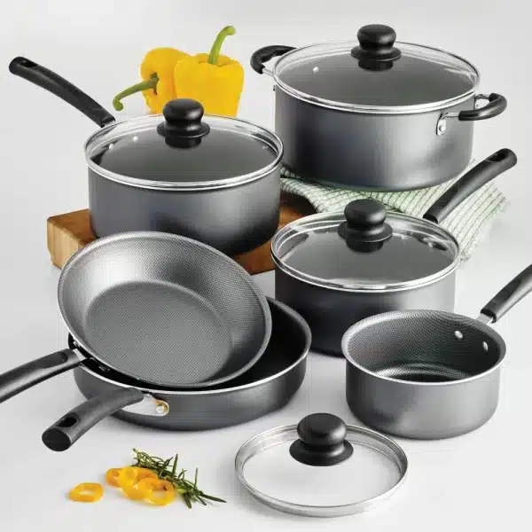 10 Piece Pots and Pans Set for Kitchen Accessories Free Shipping Non-stick Cookware Set Cooking Pot Pan Sets Kits Kit Dining Bar - Image 2