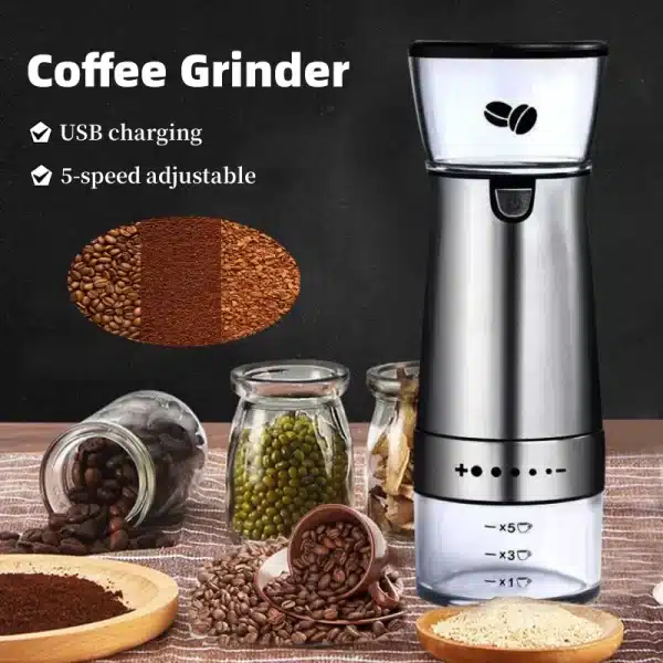 Portable Electric Coffee Grinder - Image 2