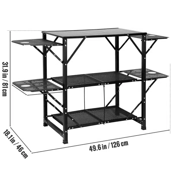 VEVOR Camping Kitchen Table with Sink - Image 8