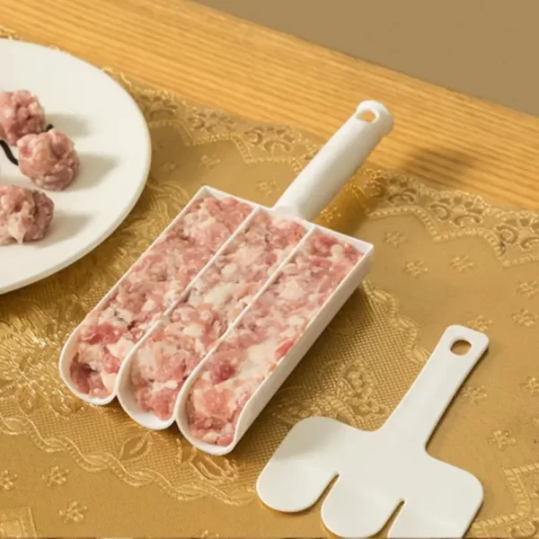 Meatball Maker Spoon With 3 Scoop Design And Long Handle - Image 3