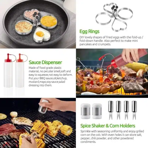 Griddle Accessories Kit. 38PCS - Image 4