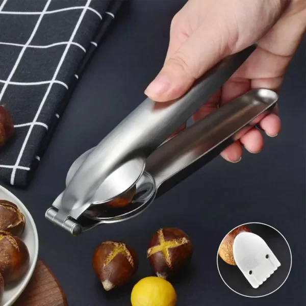 Stainless Steel Multifunctional Chestnut Opener - Image 3