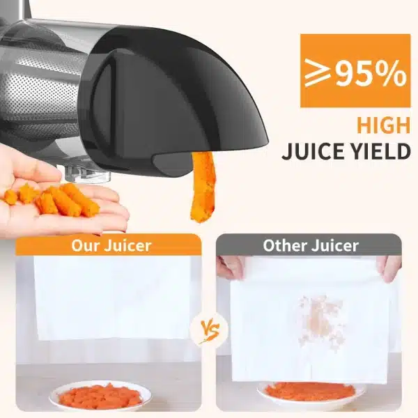 Lufvebut Slow Masticating Juicer Cold Press Extractor - Image 3