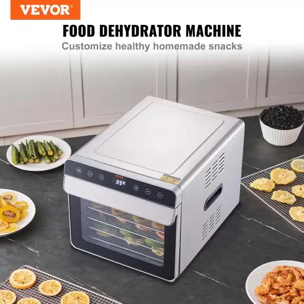 VEVOR 6 Trays Food Dehydrator Machine - Image 2