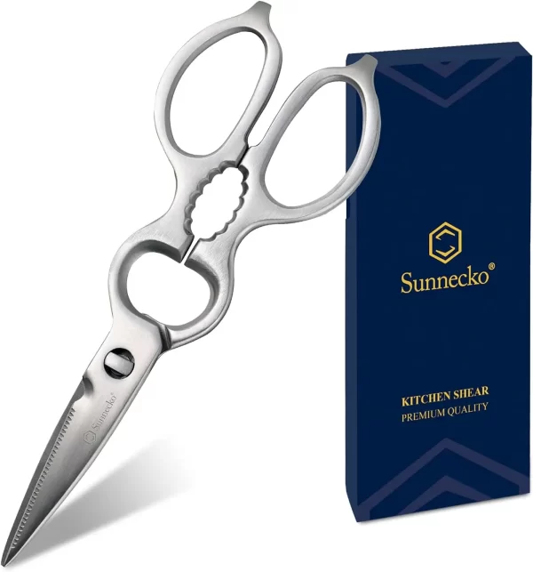 Sunnecko  Stainless Steel Kitchen Scissors - Image 6