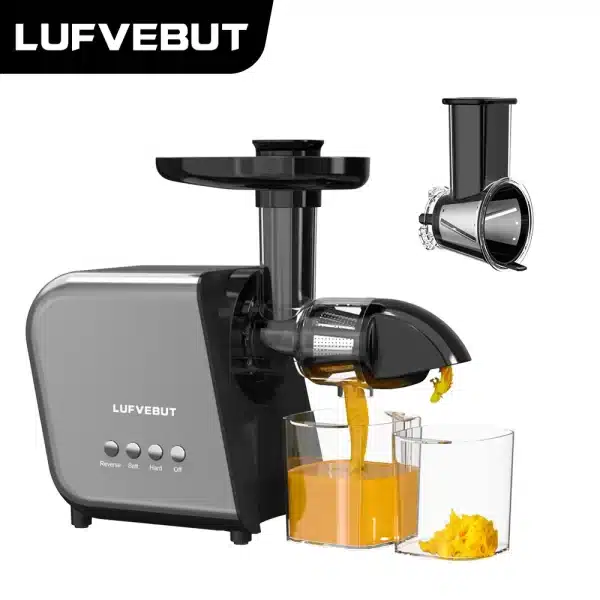 Lufvebut Slow Masticating Juicer Cold Press Extractor