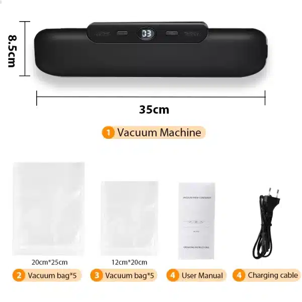 Electric Food Vacuum Sealer Machine - Image 10