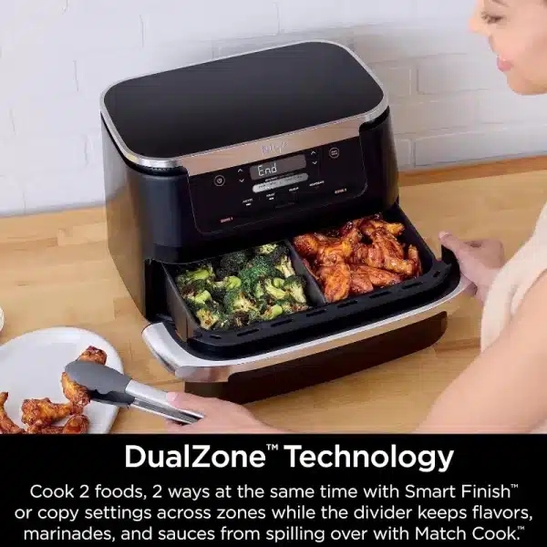 Ninja Foodi 6-in-1 DualZone FlexBasket Air Fryer - Image 4