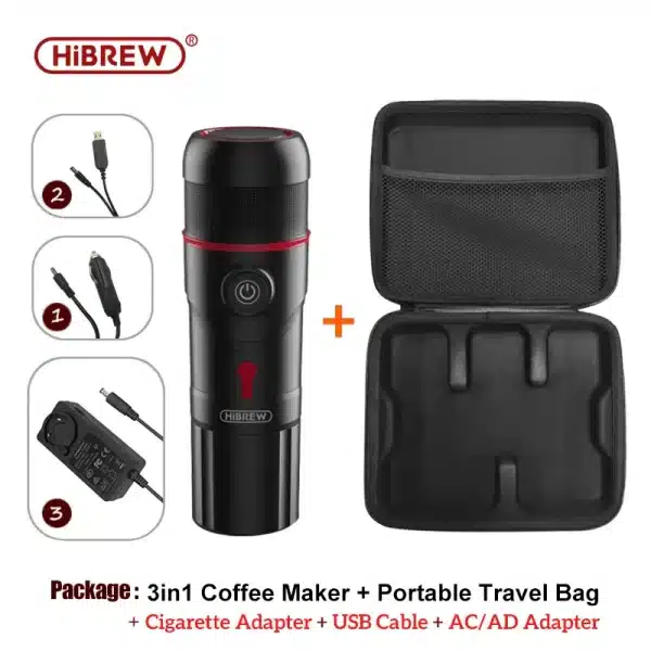 HiBREW Portable Coffee Machine for Car & Home - Image 9