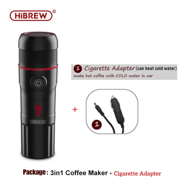 HiBREW Portable Coffee Machine for Car & Home - Image 7