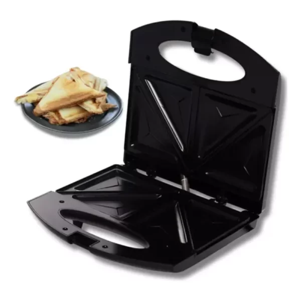 Sandwich Grill Non-stick Panini Press for 2 - Food Prep - Image 2