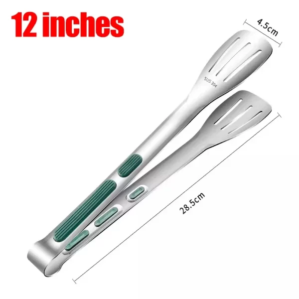 New Stainless Steel Food Tongs BBQ Meat Salad Bread Clip Barbecue Grill Buffet Clamp Non-slip Tong Cooking Tools Kitchen Gadgets - Image 10