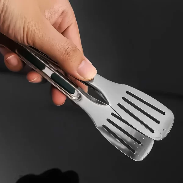 New Stainless Steel Food Tongs BBQ Meat Salad Bread Clip Barbecue Grill Buffet Clamp Non-slip Tong Cooking Tools Kitchen Gadgets - Image 5