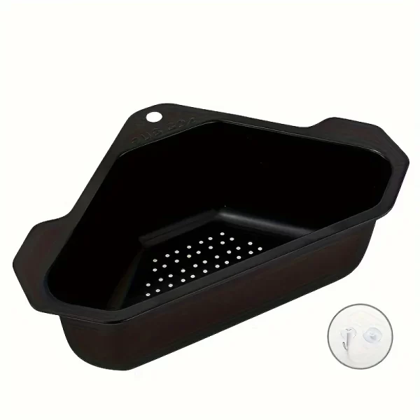 1pc stainless steel kitchen sink filter drain basket wash basin leftovers residue garbage drain rack wash basin - Image 7