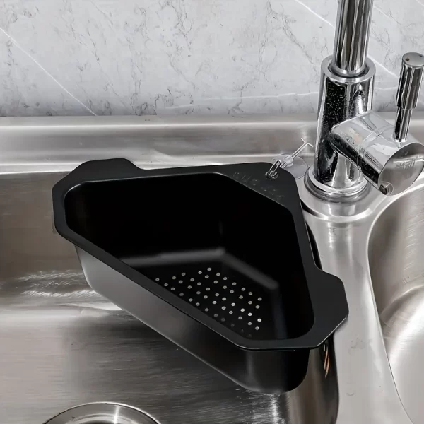 1pc stainless steel kitchen sink filter drain basket wash basin leftovers residue garbage drain rack wash basin - Image 4