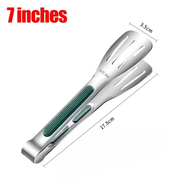 New Stainless Steel Food Tongs BBQ Meat Salad Bread Clip Barbecue Grill Buffet Clamp Non-slip Tong Cooking Tools Kitchen Gadgets - Image 8