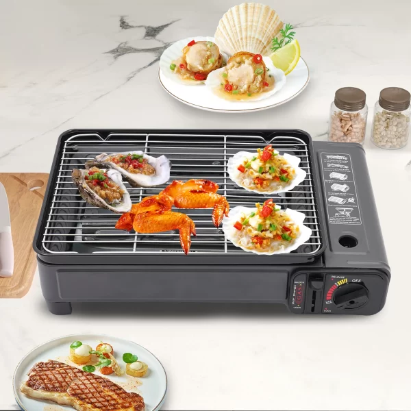 BBQ Grill Portable Grill A portable butane gas stove suitable for camping grills and outdoor cooking needs - Image 5