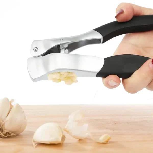 Kitchen Garlic Press Manual Garlic Masher Stainless Steel Press Chopping Garlic Tool Vegetable  Gadget Accessories - Image 5