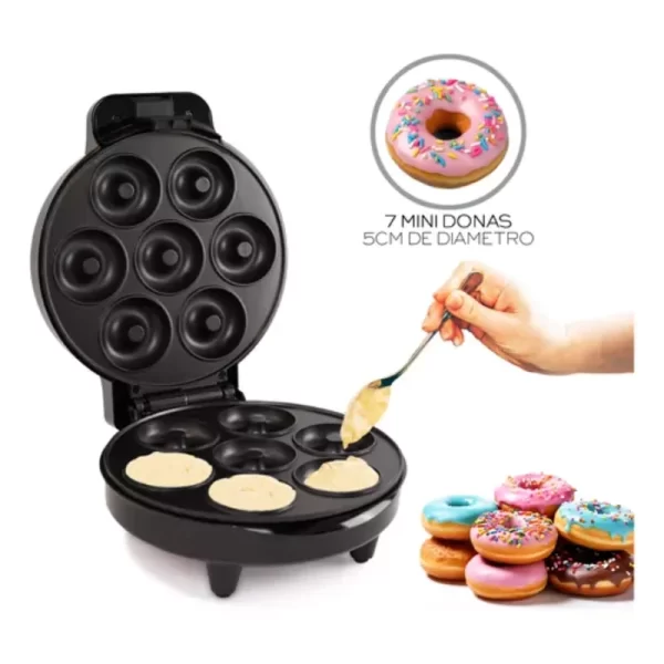 Mini Donut Maker 110V Cloud Donut Cooking Machine Dessert Dumpling maker Egg waffle maker hong kong Takoyaki maker Crepe maker - Image 4