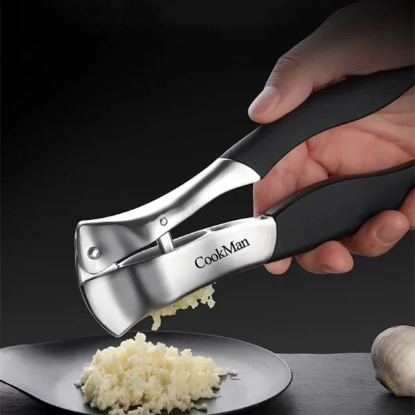 Kitchen Garlic Press Manual Garlic Masher Stainless Steel Press Chopping Garlic Tool Vegetable  Gadget Accessories