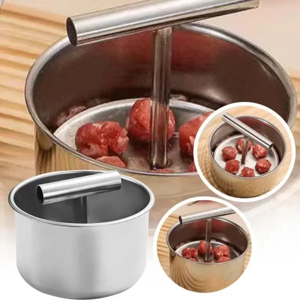 New Household Press Meatball Maker Kitchen Manual Hand-pressed Multi-functional Meatball Shrimp Slide Mold