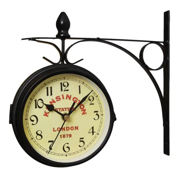 Unique Double-Sided Wall Clock European Antique Mini Wall Hanging Clocks Living Room Bedroom Study Classic Store Wall Decor - Image 7