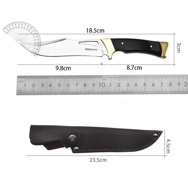 Outdoor High hardness cutting knife, EDC convenient with sheath, fixed blade, sharp boning knife, survival tool in the field - Image 5