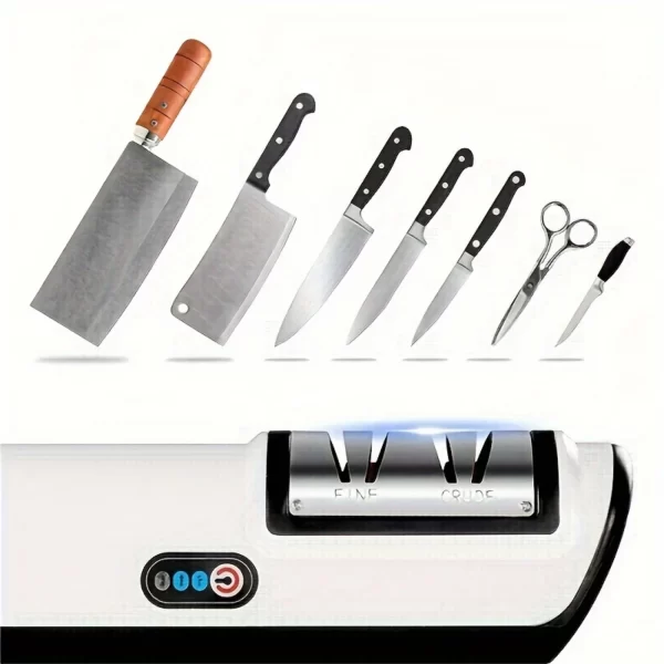 Fully Automatic Knife Sharpener - Fast & Efficient Gadget for Precision Sharpening - Image 2